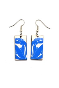 Blue Nude Earrings